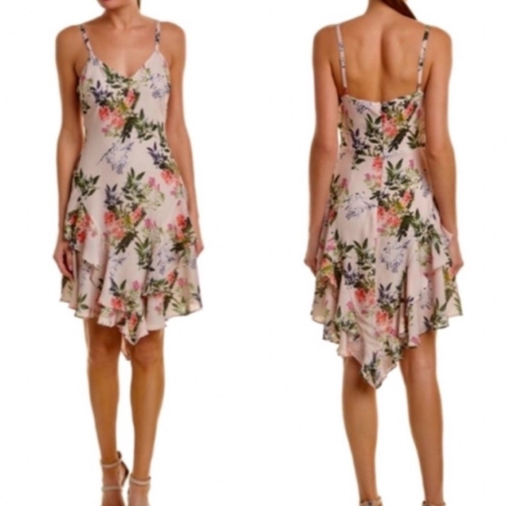 Parker Floral Slip Dress in Portofino Print.